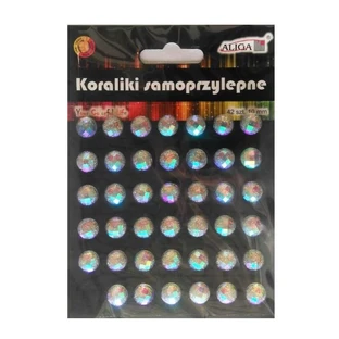 Aliga strass steentjes rond glitter JET-4835