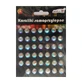 Aliga strass steentjes rond glitter JET-4835
