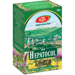 Hepatocol Té, D44, 50 g, Fares