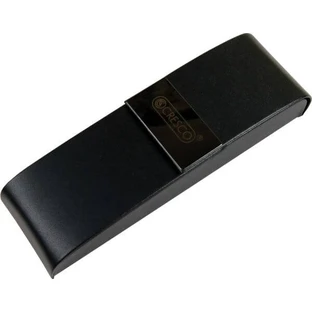 Etui na pióra Cresco 37 magnetyczne czarne 155x40