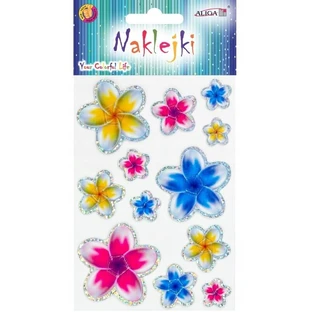 Decoratieve stickers 8x12cm mix