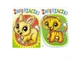 Coloring book for children Animals mix