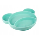 Canpol Babies Silicone three-piece plate with suction cup Teddy Bear Pink