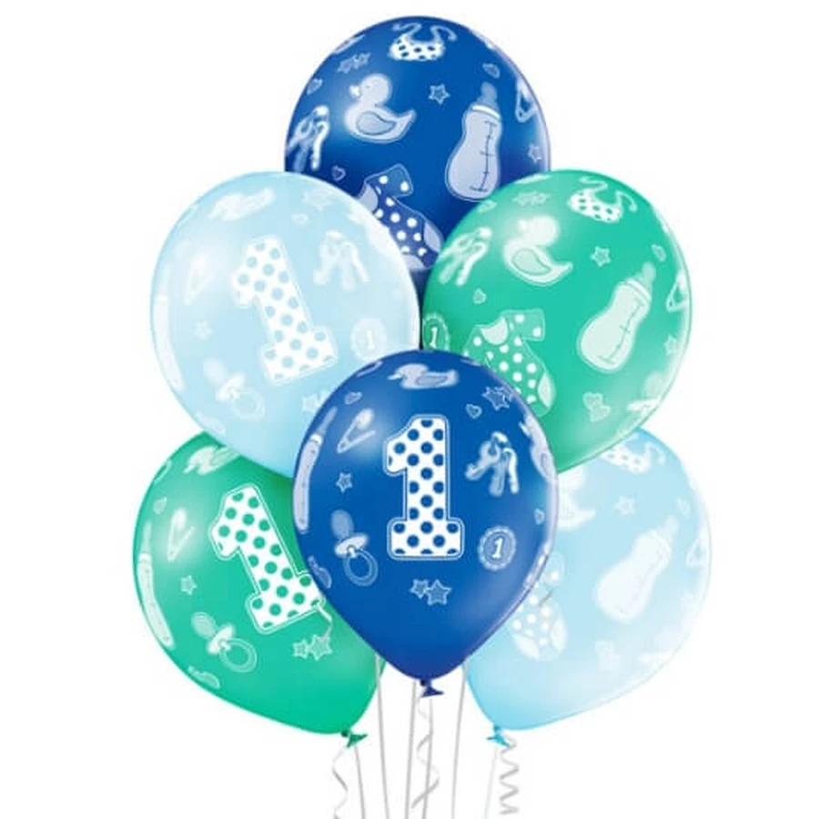 1. Geburtstag Luftballons 6 Stück