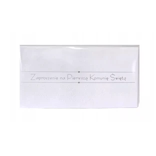 Invitație la împărtășanie 8,5 x 16,5 cm + plic