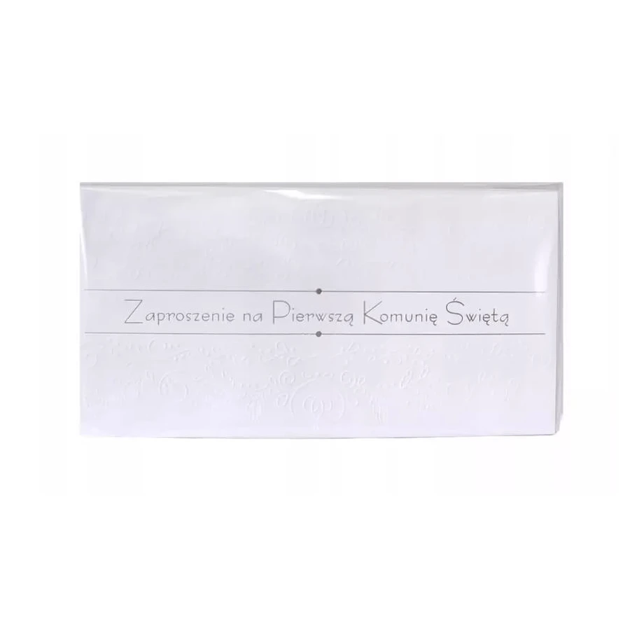 Invitation to Communion 8,5 x 16,5 cm + envelope