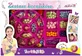 Set of plastic beads mix colors and shapes 150 pieces