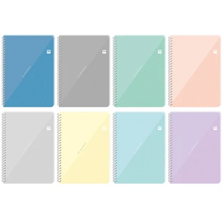 Interdruk A4 notebook with dividers 100 sheets mix