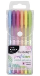 Derform Stylos pastel 6 couleurs