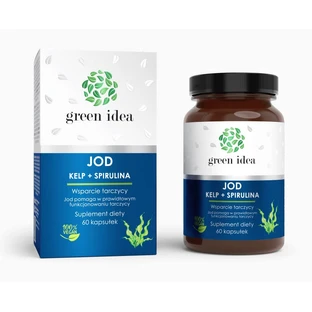 GreenIdea Kelp + Spiruline, 60 gélules