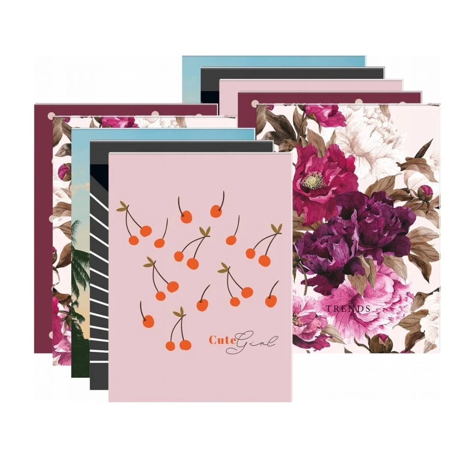 Interdruk Notebook A7 checkered 50 sheets