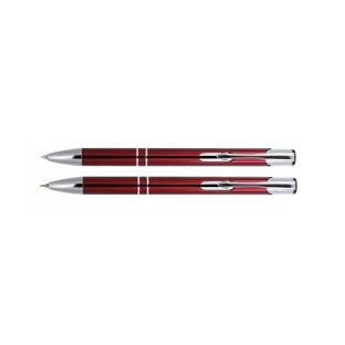Aluminium Stift + Bleistift Set 2238 rot