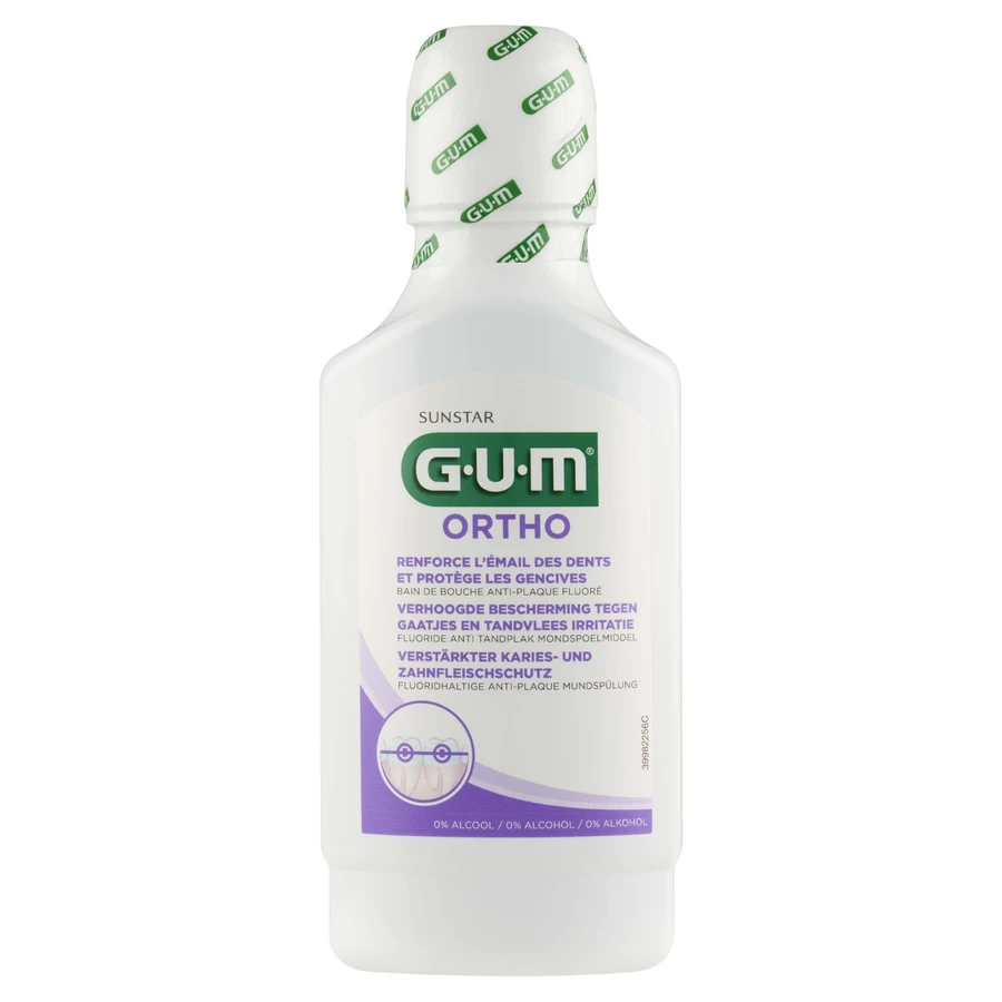 Sunstar GUM Ortho, Rinse 3090, 300 ml.