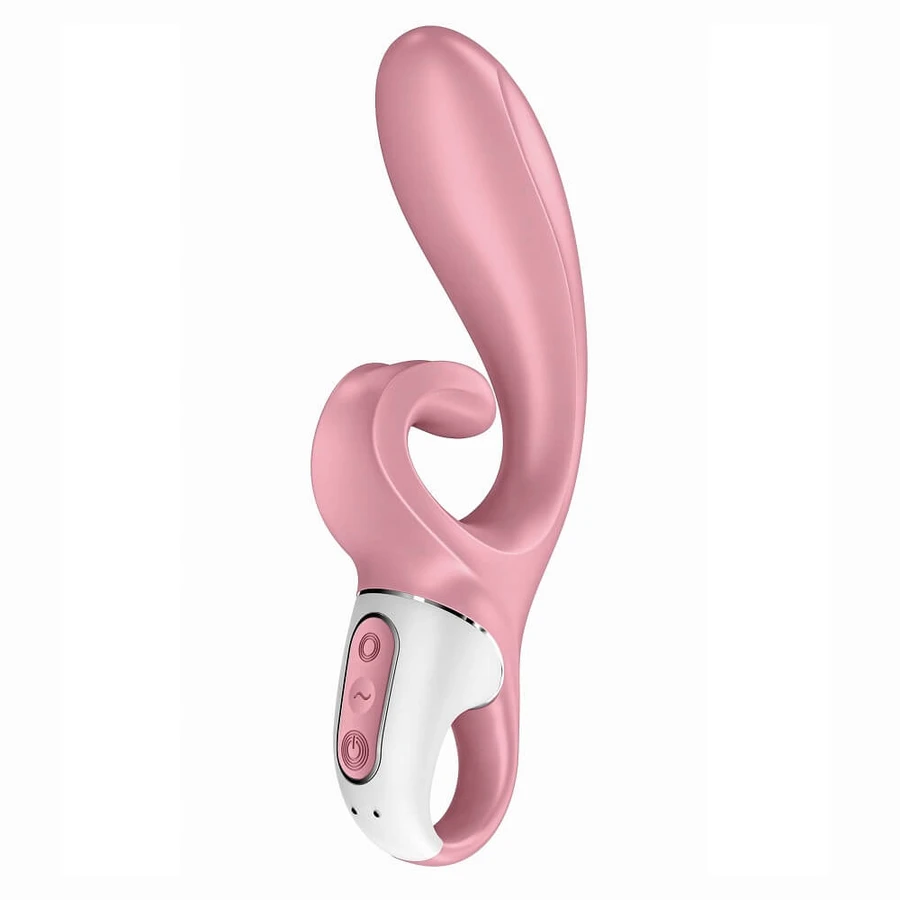 Satisfyer Hug Me Bunny Vibrador Rosa/Blanco