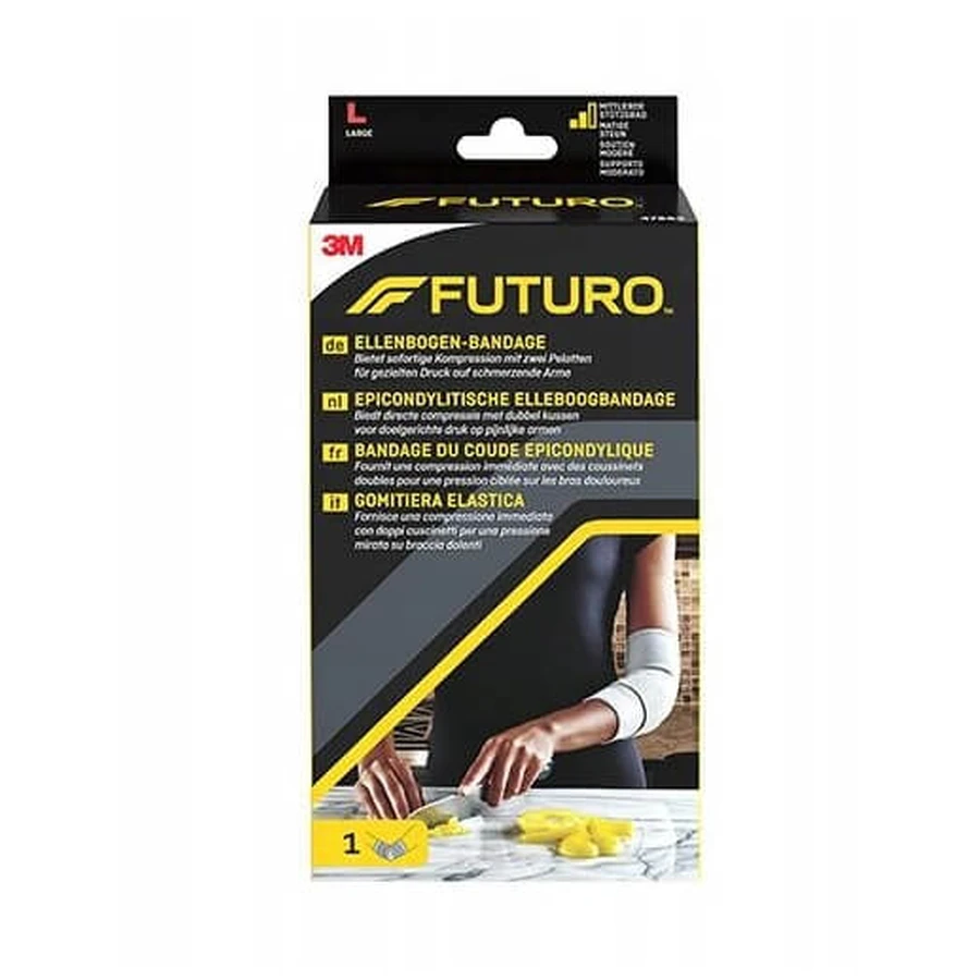 Elleboog Futuro stabilisator L met inzetstuk, 1 stuk