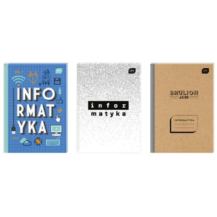 Interdruk Cahier A5 informatique 80 feuilles mixtes