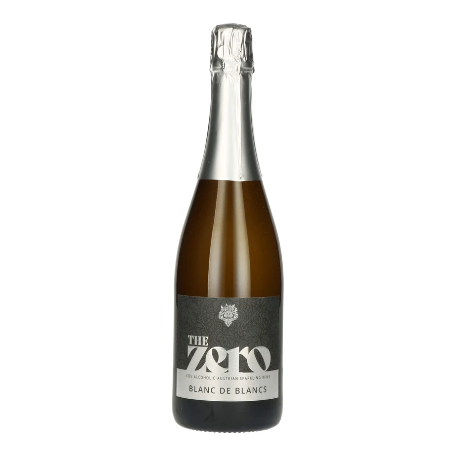 THE ZERO Alcoholvrije mousserende witte halfdroge wijn Blanc de Blancs, 750 ml