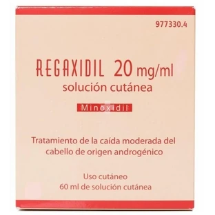Regaxidil 2% skin solution 1 vials of 60 ml