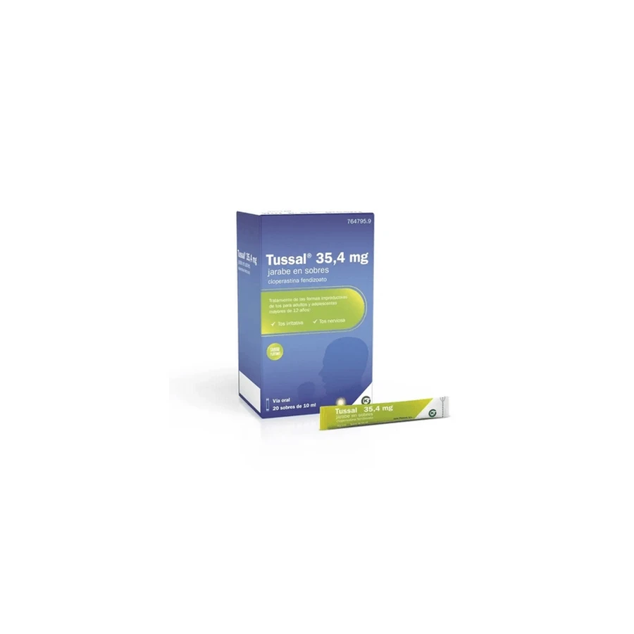 TUSSAL 35,4 MG/ML 20 PLICURI DE SIROP 10 ML