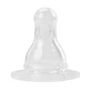 Round silicone teat, 6-24 months, 2 pieces, 17303 Baby Nova