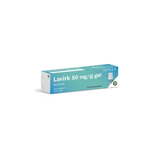 LAVIRK 50 MG/G GEL CUTANAT 1 TUB 5 G + POMPĂ DE DOZARE