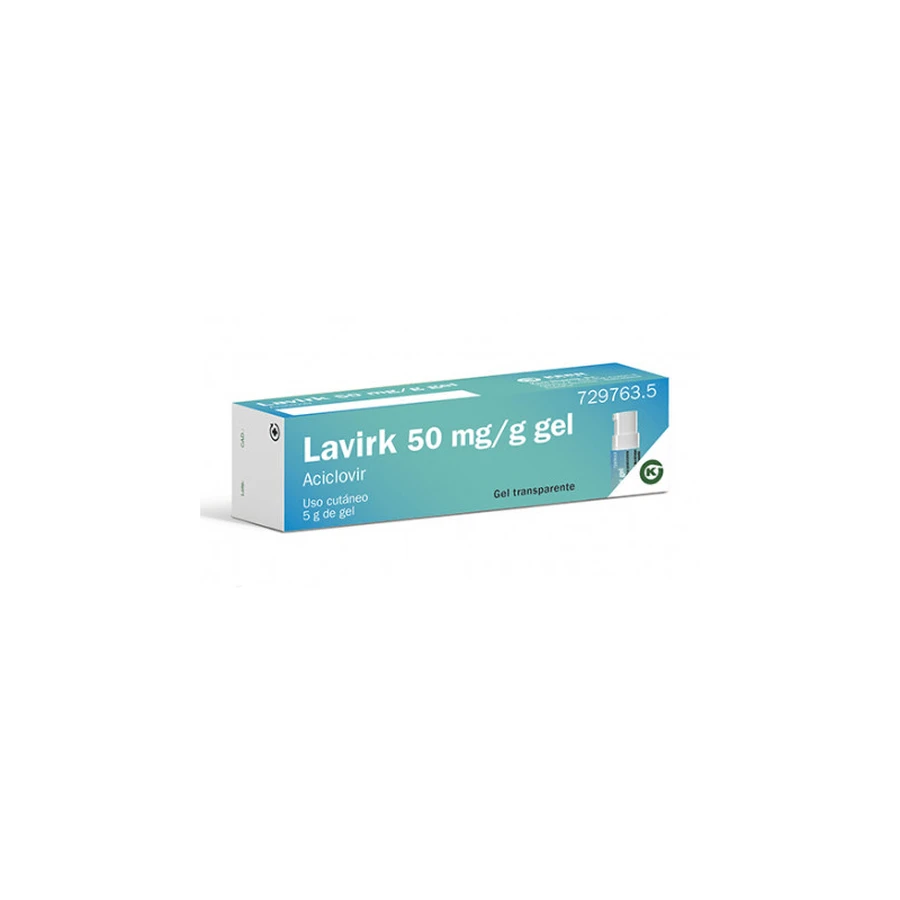LAVIRK 50 MG/G SKIN GEL 1 TUBE 5 G + DOSING PUMP
