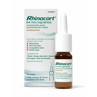 RHINOCORT 64 MCG/PULSE NASAL NEBULIZER 120 DOSES