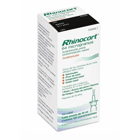 RHINOCORT 64 MCG/PULSE NASAL NEBULIZER 120 DOSES