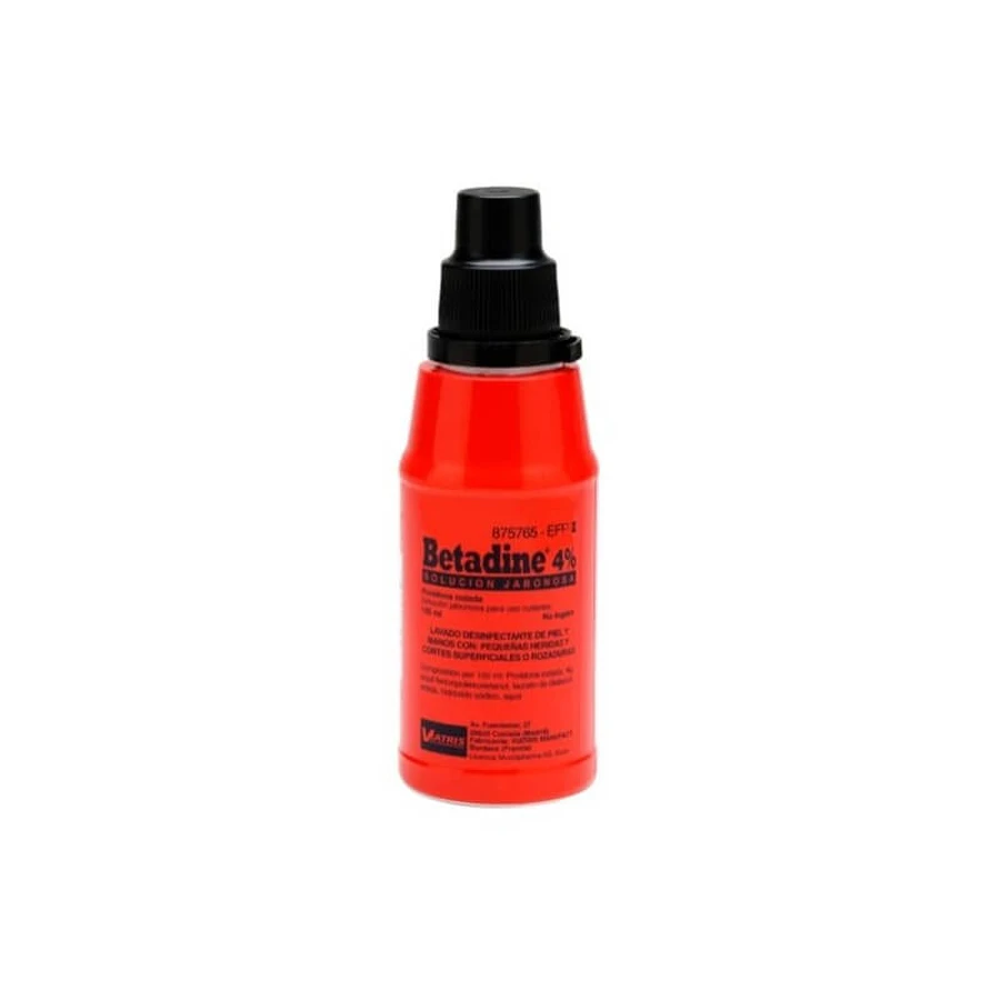 BETADINE 4% SOAPY TOPICAL SOLUTION 125 ML