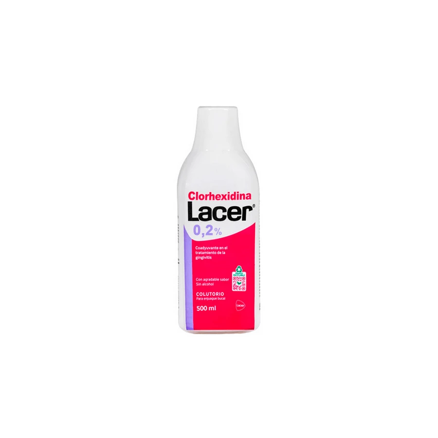 Lacer Chlorhexidin Mundspülung 0,2%, 500ml