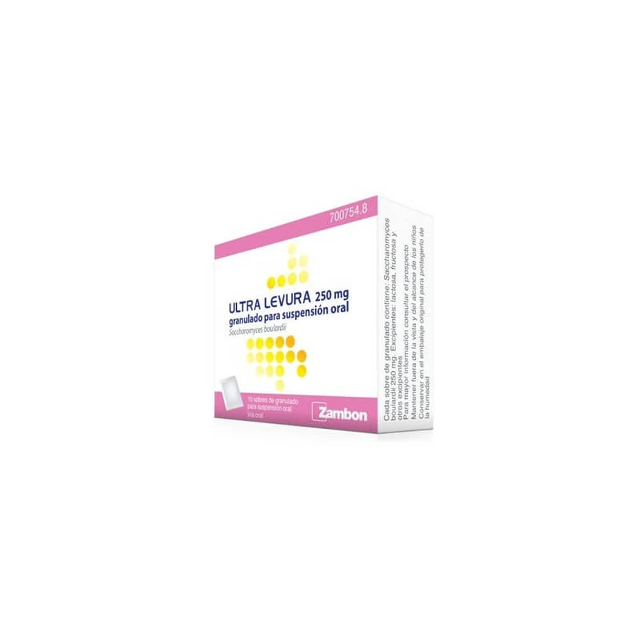 ULTRA LEVURA 250 MG 20 SOBRES
