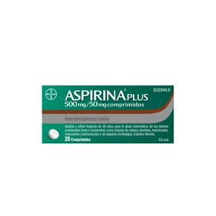 Aspirin Plus 500/50 mg ,20 tabs