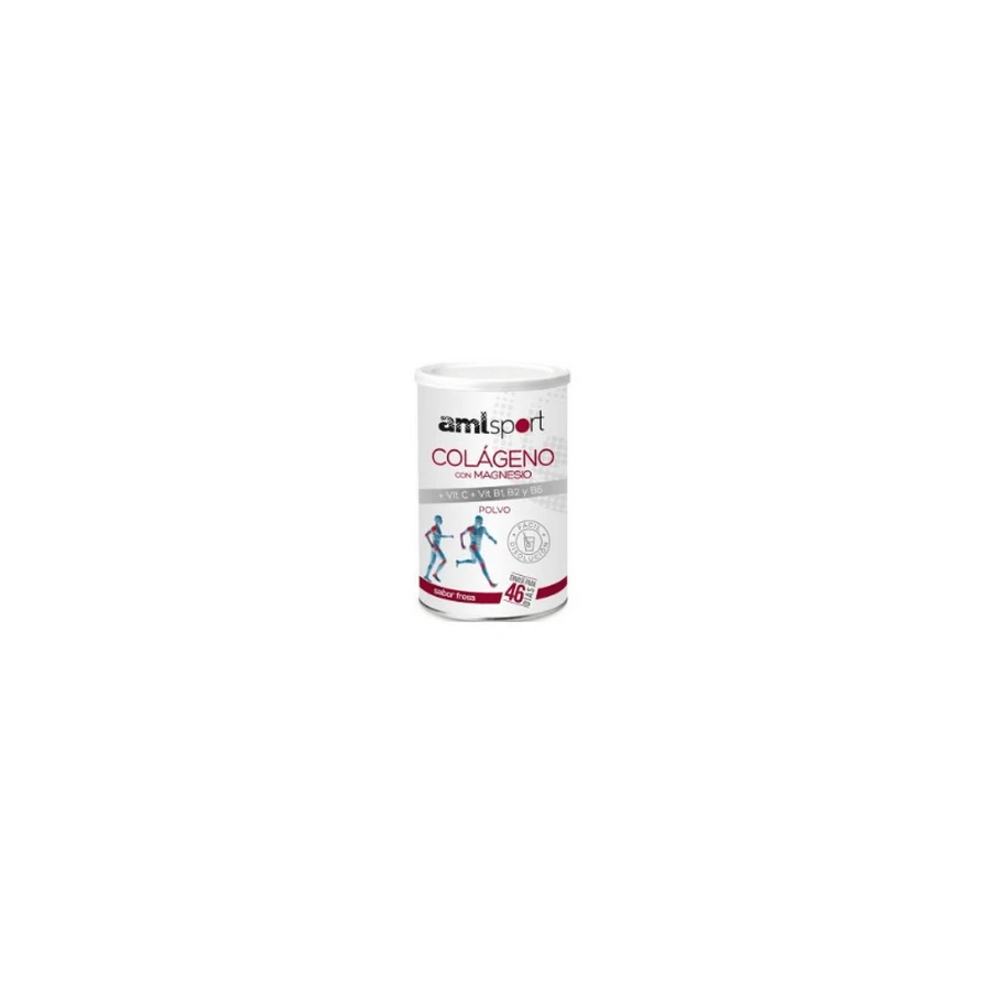 Ana Maria Lajusticia AmlSport Collageen met Magnesium + Vit C + Vit B1 B2 en B6 Aardbeiensmaak 350g