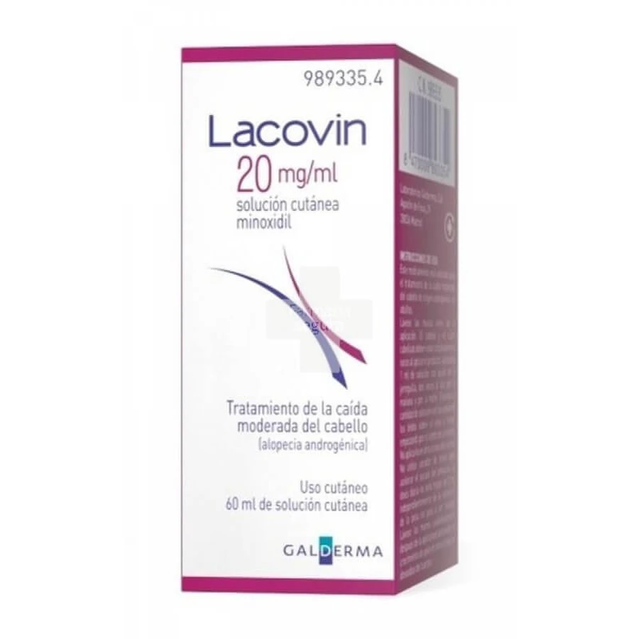 Lacovin 2mg/ml cutaneous solution 1 vial of 60 ml