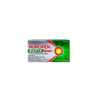 NUROFEN RAPID MINI 400 MG 20 SOFT CAPSULES