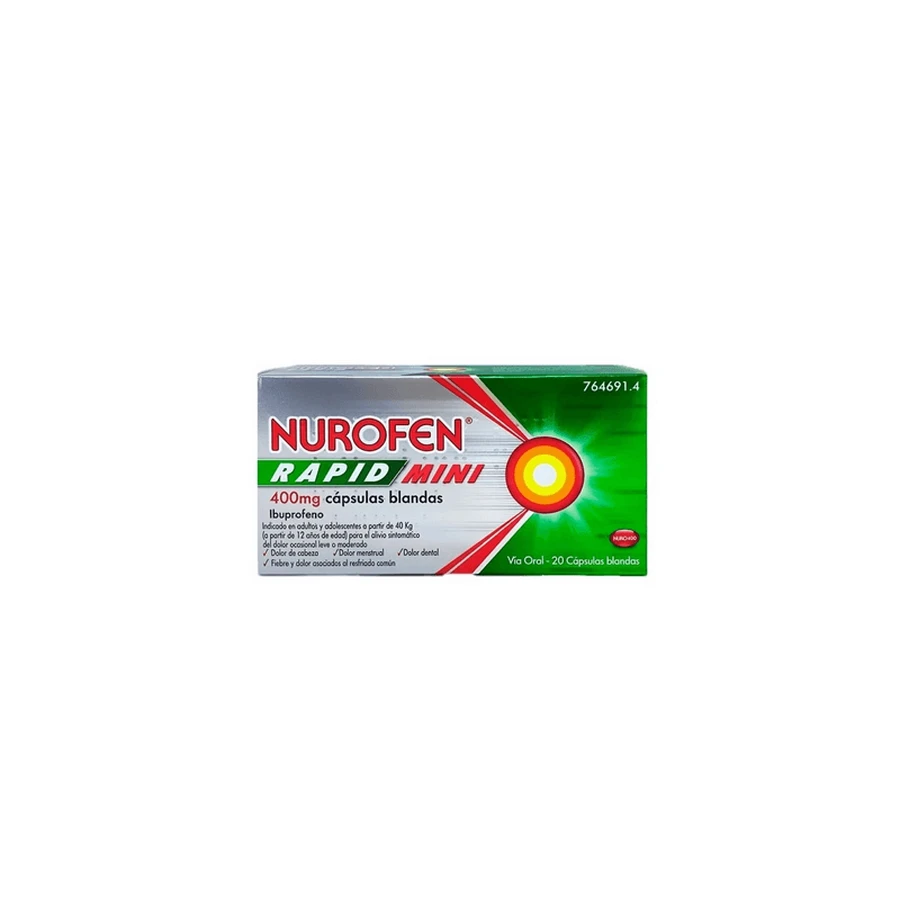 NUROFEN RAPID MINI 400 MG 20 WEICHKAPSELN