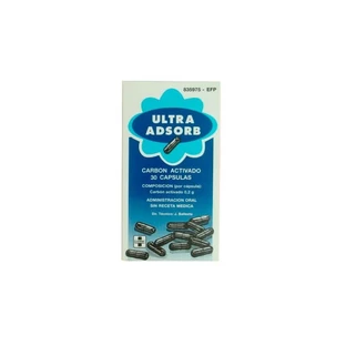 ULTRA ADSORB 200 MG 30 GÉLULES