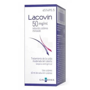 Lacovin 5mg/ml solution cutanée 1 flacon de 60 ml