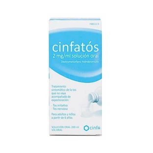 CINFATOS 2 MG/ML SIROP 125 ML