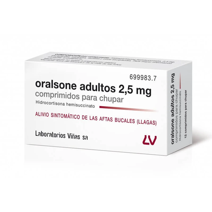 ORALSONE ADULTOS 2.5 MG 12 COMPRIMIDOS PARA CHUPAR
