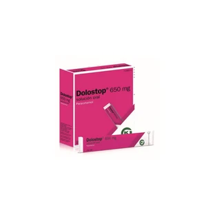 DOLOSTOP 650 MG 10 ZAKJES ORALE OPLOSSING 10 ML