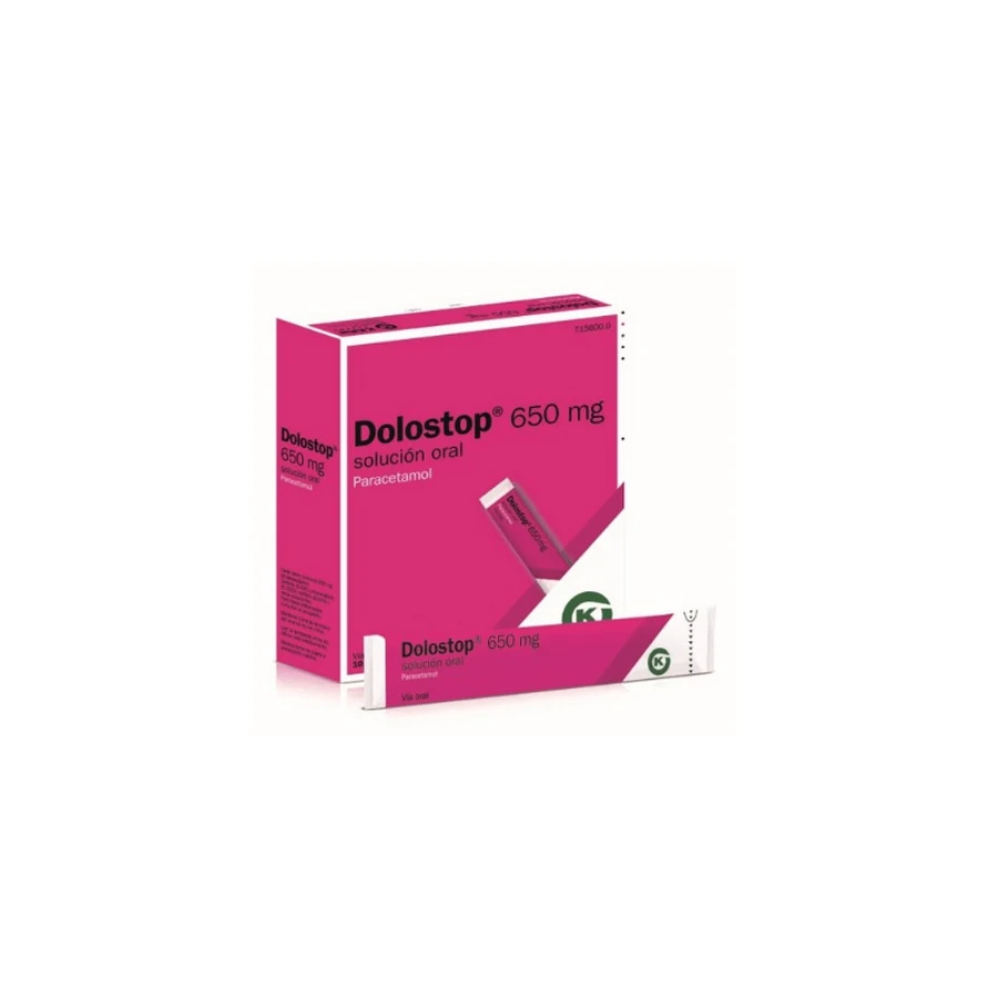 DOLOSTOP 650 MG 10 ZAKJES ORALE OPLOSSING 10 ML