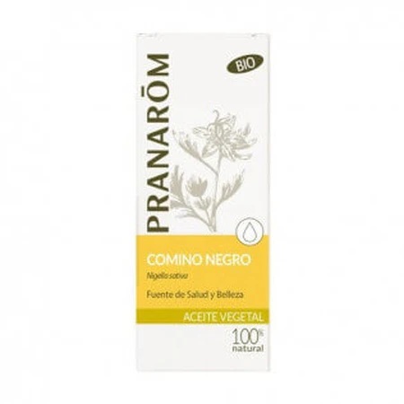 Pranarom Zwarte Komijn Plantaardige Olie 50ml Bio