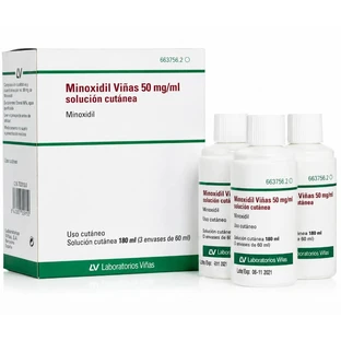 MINOXIDIL VINEYARDS 50 MG/ML, 3х60 ML