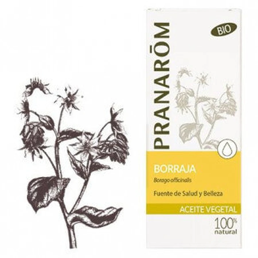 Pranarom Borage Vegetable Oil Virgin 50ml