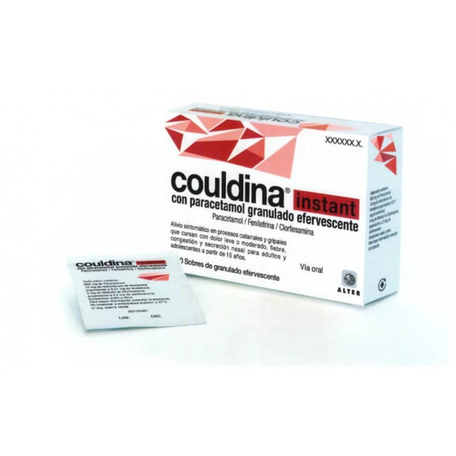 Couldina Instant con Paracetamol 650/4/10 mg 20 Sobres