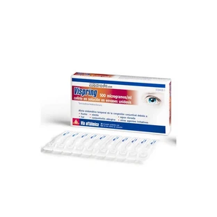 Vispring 0,05% Enkelvoudige dosis oogdruppels 10 x 0,5ml