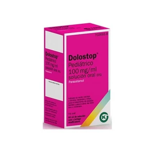 DOLOSTOP PÉDIATRIQUE 100 MG/ML SOLUTION ORALE 60 ML