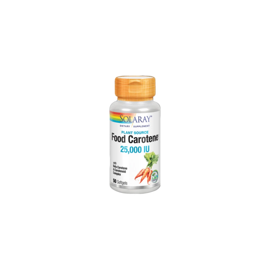 Solaray Food Carotene 50 perles