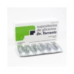 Dr Torrents Supositorios Glicerina Adultos 3.27 g 12 Supositorios